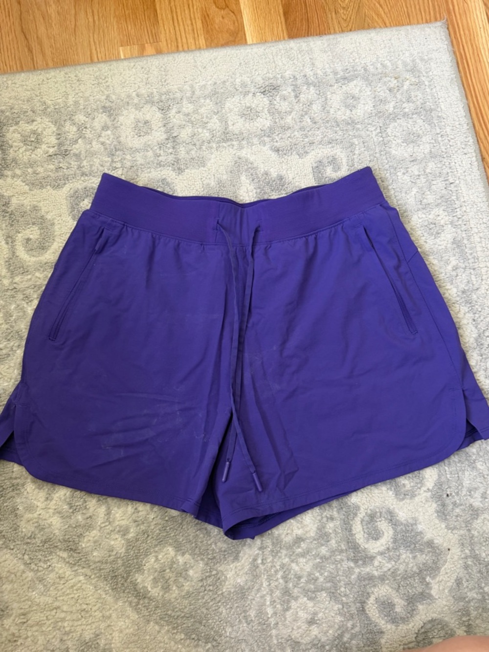 lululemon athletica Purple Athletic Drawstring Shorts